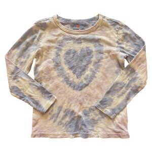 Crewcuts | Tie-Dye Heart Long Sleeve 6-7
